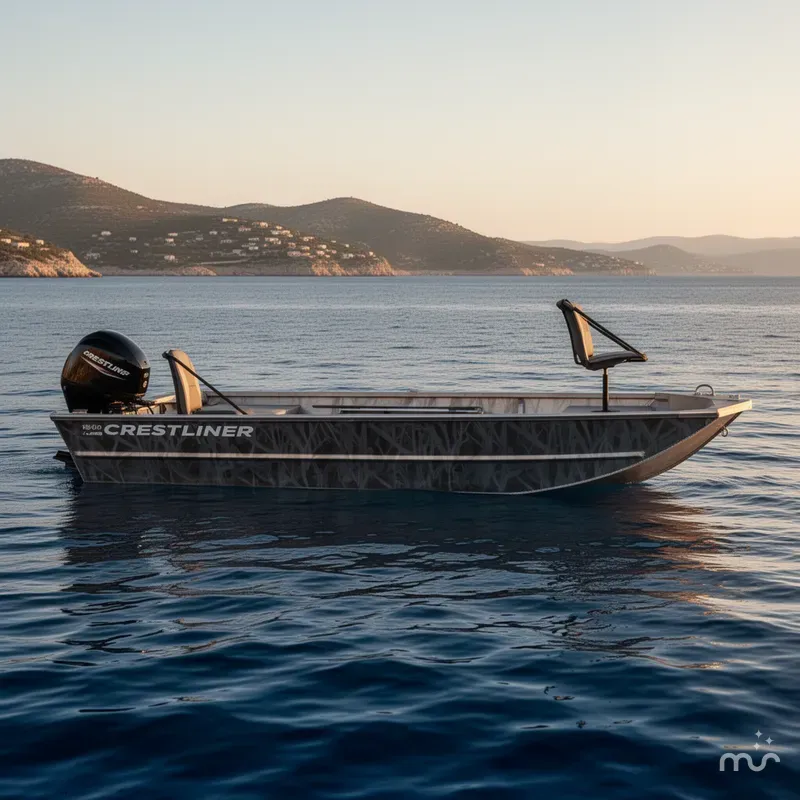 Slide: The Image of Crestliner 1860 Retriever Jon Deluxe 2026 - 2