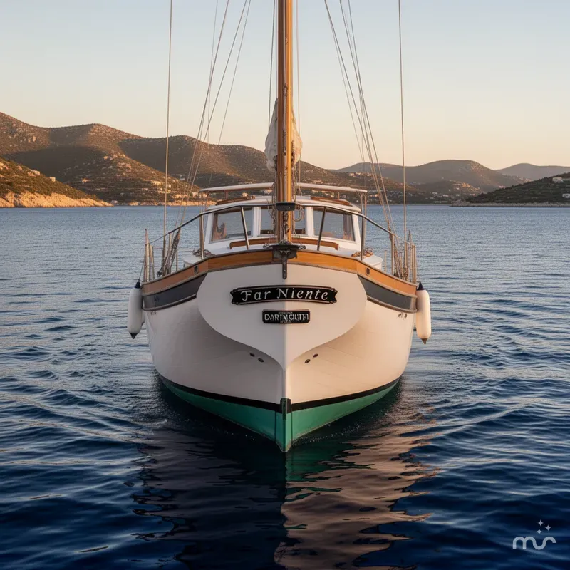Slide: The Image of Down East Yachts Downeaster 38 1979 - 1