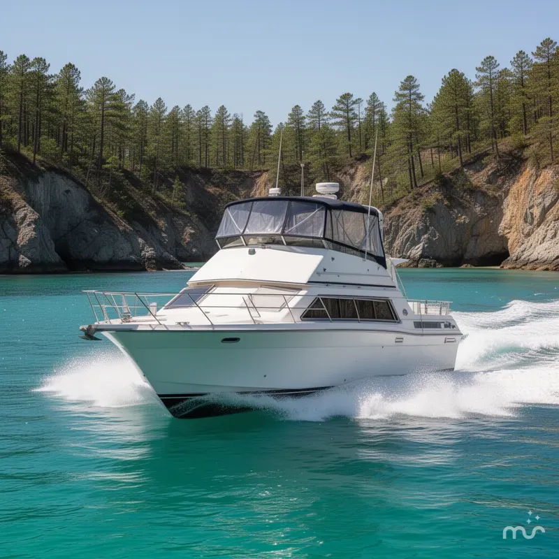 The Image of Carver Yachts 3297 Mariner 1989 - 0