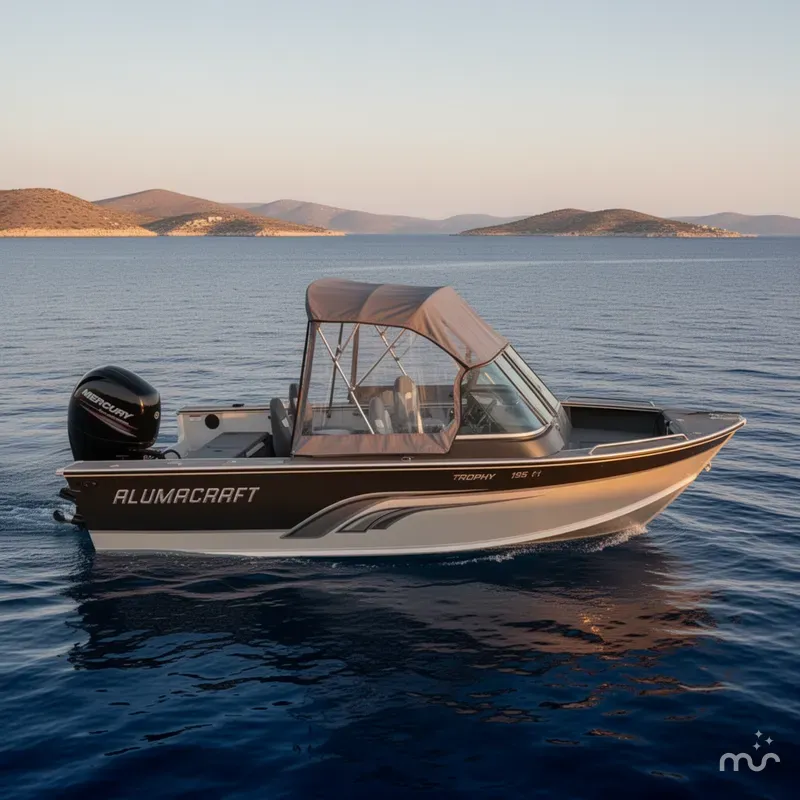 Slide: The Image of Trophy 195 Alumacraft 2013 - 2