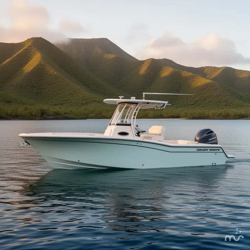 Slide: The Image of Grady-White Fisherman 236 2023 - 2