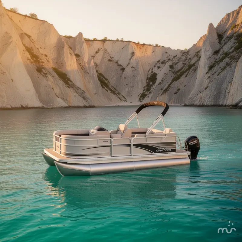 The Image of Sun Tracker Party Barge 16 DLX 2026 - 0