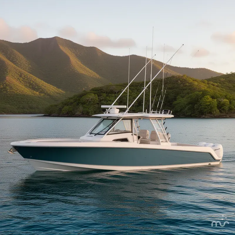 Slide: The Image of Boston Whaler 420 Outrage 2021 - 2