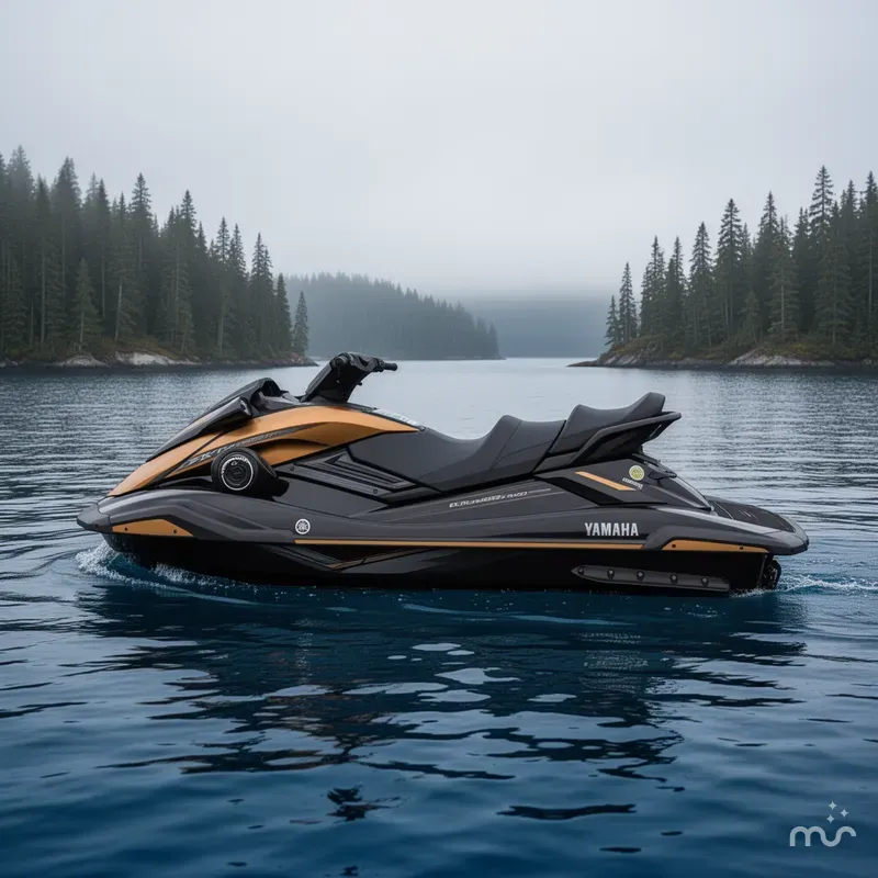 The Image of Yamaha FX Cruiser SVHO With Sound - FX1900A-BA 2025 - 0
