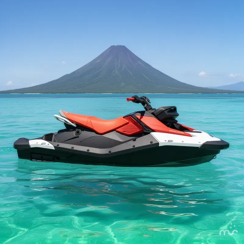 Slide: The Image of Sea-Doo Spark Trixx 3 Wsound - 66TE 2026 - 2