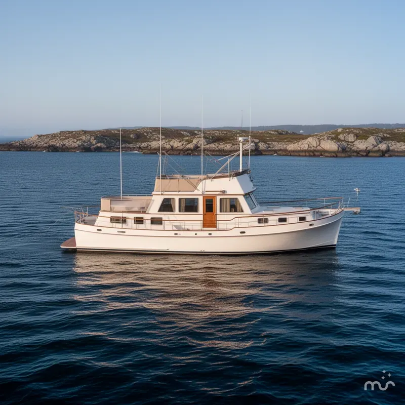 Slide: The Image of Grand Banks 42 Motoryacht 1989 - 2