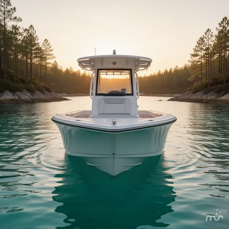 Slide: The Image of Sea Born LX22 Center Console 2027 - 1