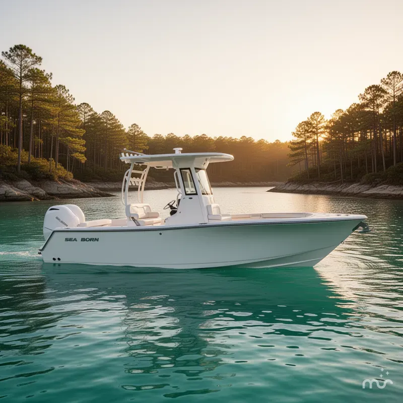 Slide: The Image of Sea Born LX22 Center Console 2027 - 2