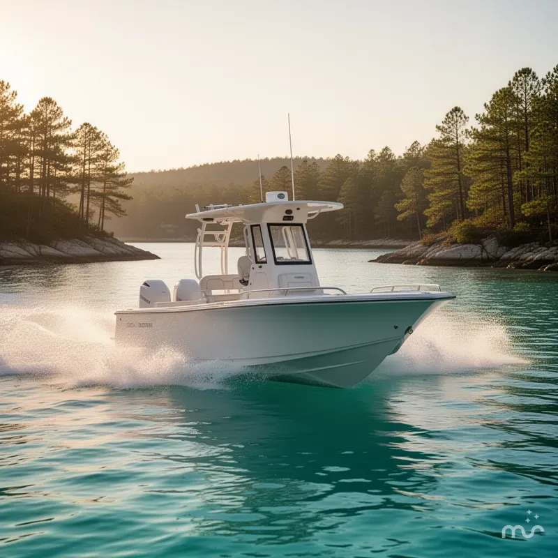 Slide: The Image of Sea Born LX22 Center Console 2027 - 4