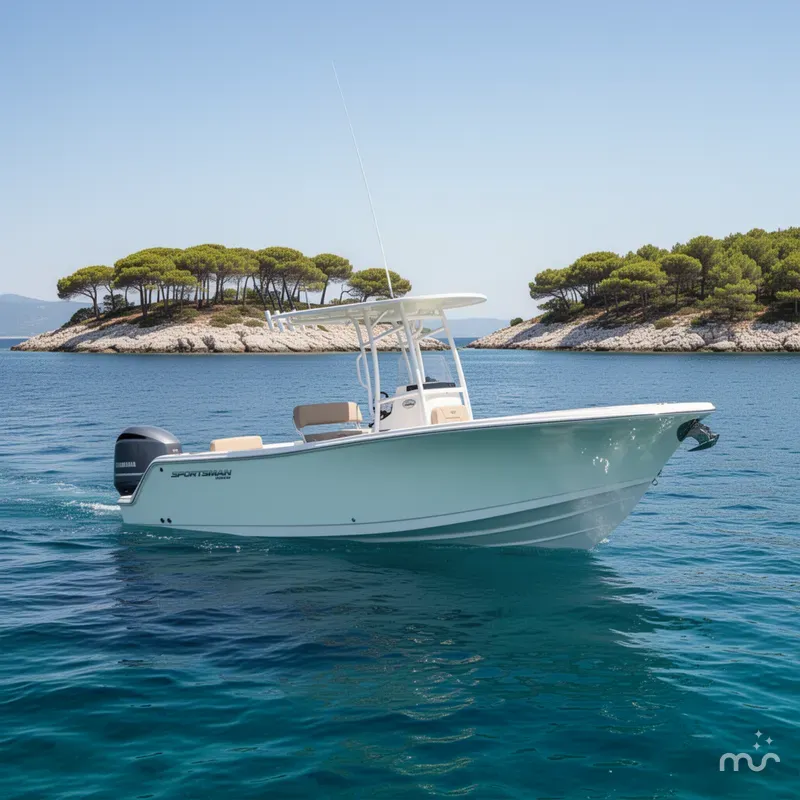 Slide: The Image of Sportsman Open 232 Center Console 2021 - 2
