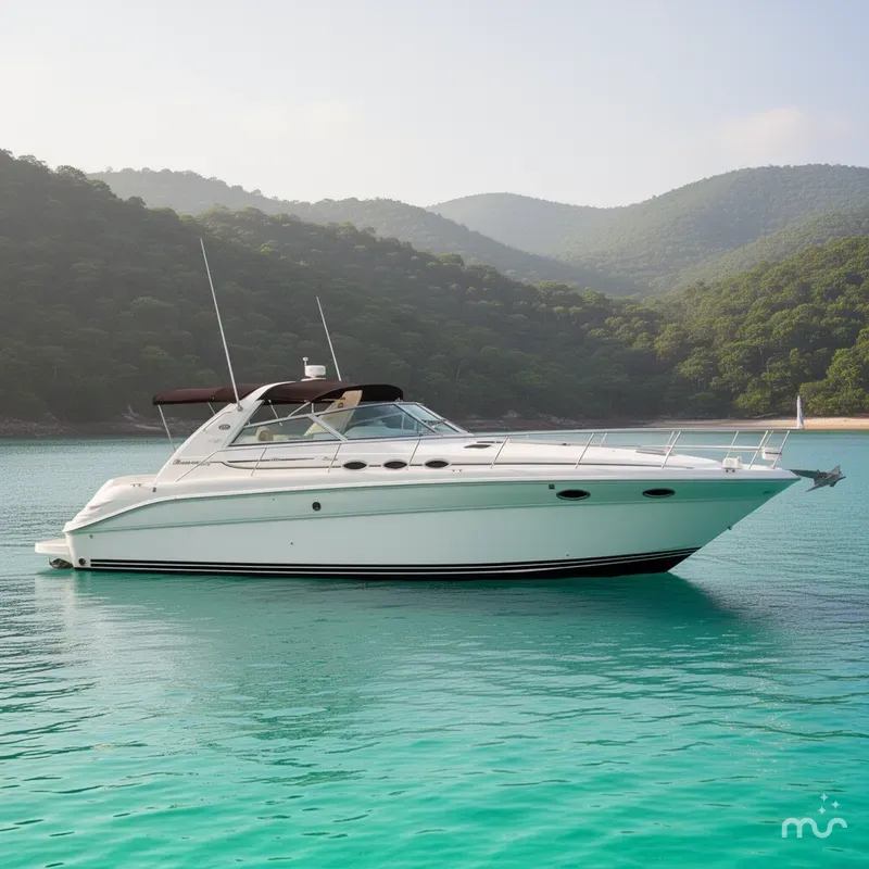 Slide: The Image of Sea Ray Sundancer 370 1995 - 2