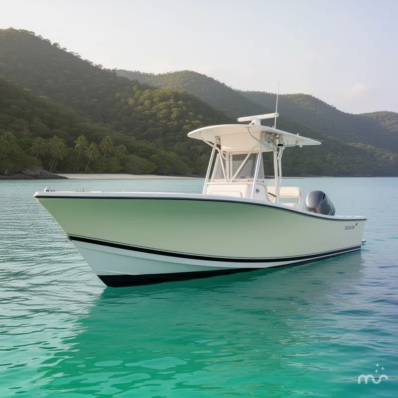 Slide: The Image of Regulator Marine 23 Center Console 2002 - 2