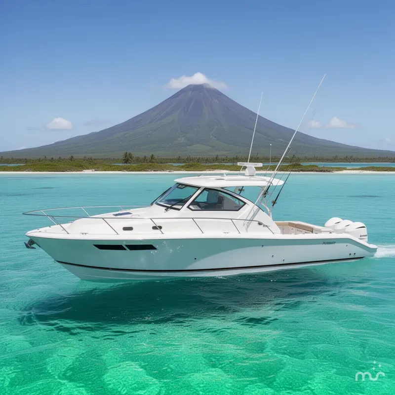 Slide: The Image of Pursuit OS 355 Offshore 2027 - 2