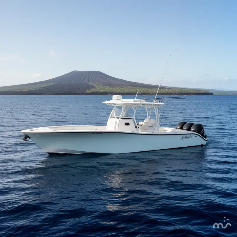Slide: The Image of Yellowfin 32 Offshore 2019 - 2