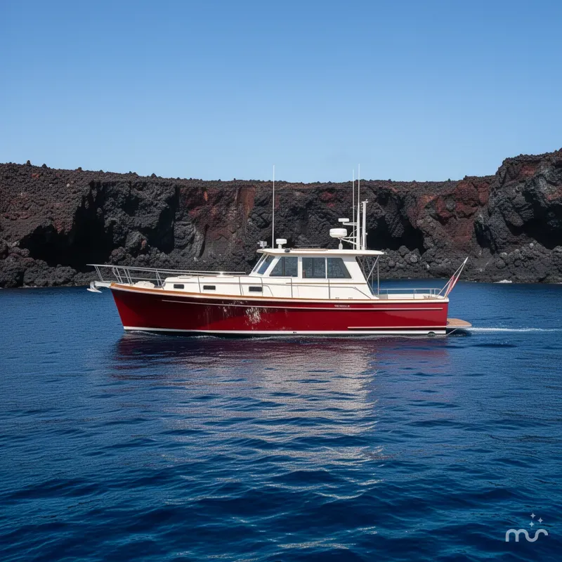 Slide: The Image of Grand Banks 38 Eastbay EX 1998 - 2