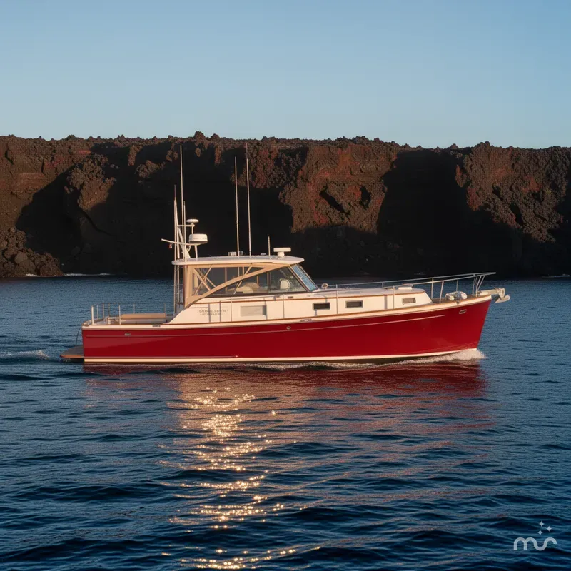 Slide: The Image of Grand Banks 38 Eastbay EX 1998 - 4