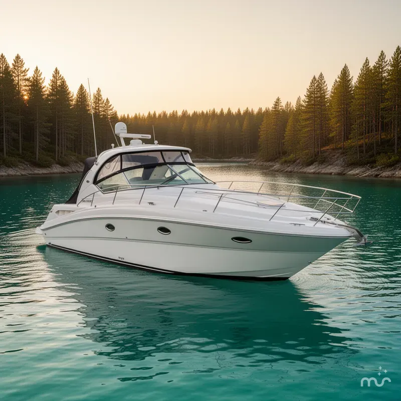 Slide: The Image of Sea Ray 38 Sundancer 2006 - 2