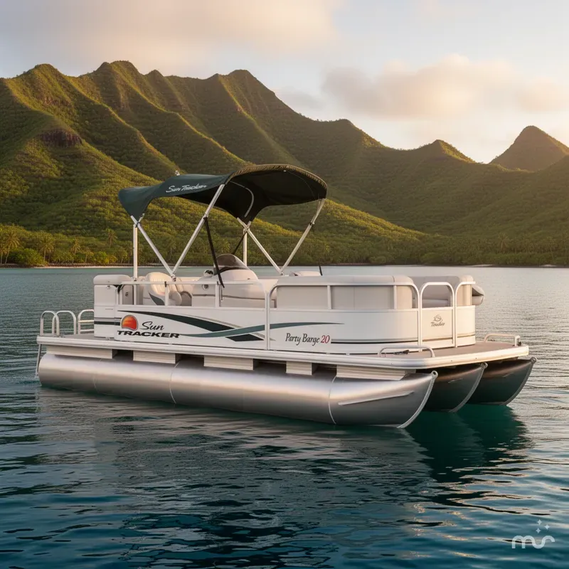 Slide: The Image of Sun Tracker Party Barge 20 Regency Edition 2011 - 2