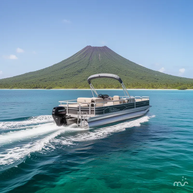 Slide: The Image of Sun Tracker Fishin' Barge 22 DLX 2017 - 2
