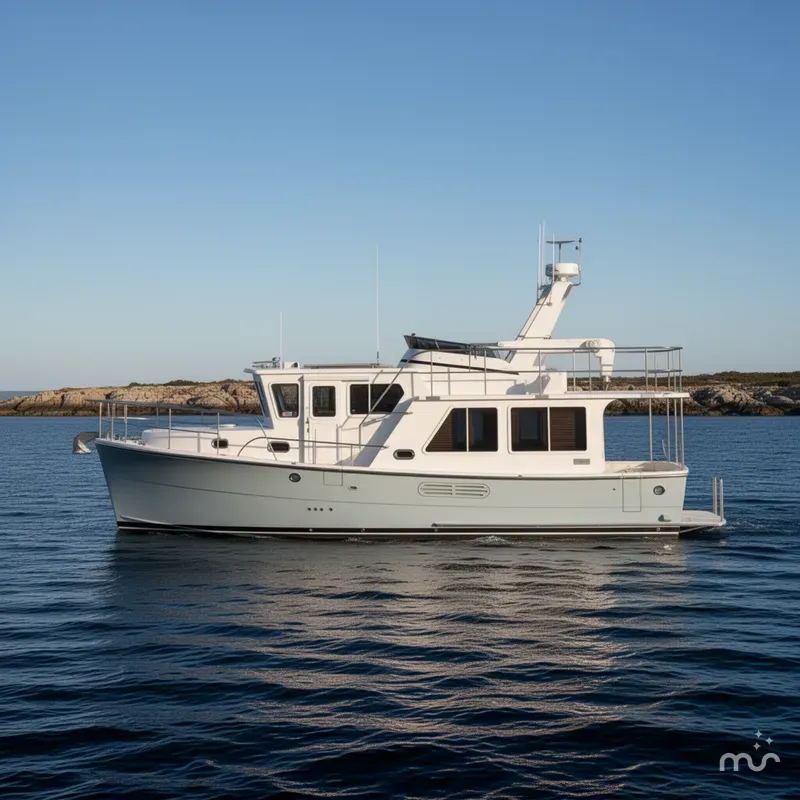 Slide: The Image of Helmsman Trawlers 38E Pilothouse 2024 - 2
