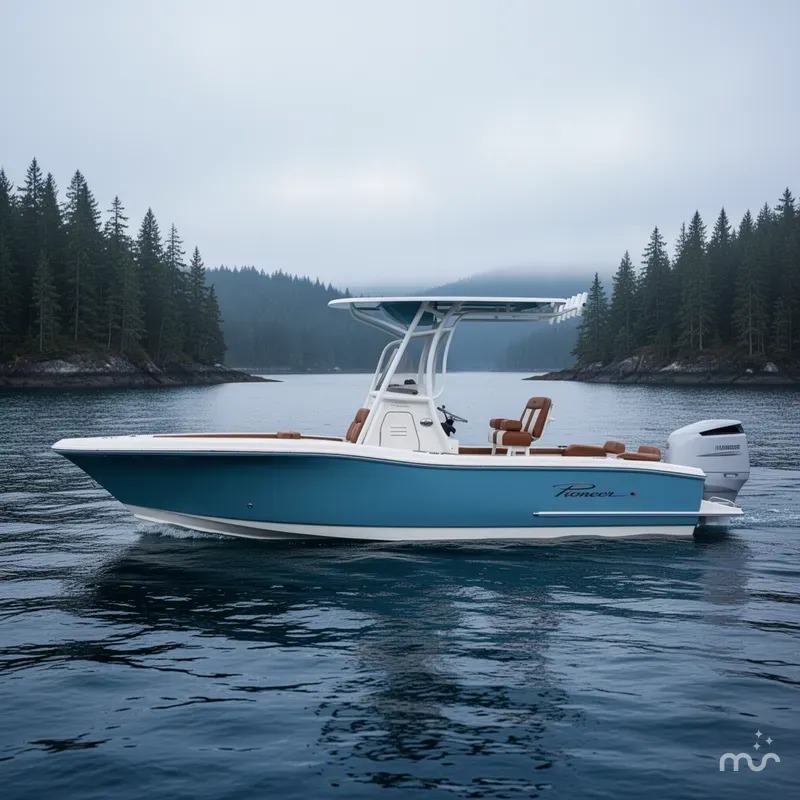 Slide: The Image of Pioneer 222 Islander 2027 - 2