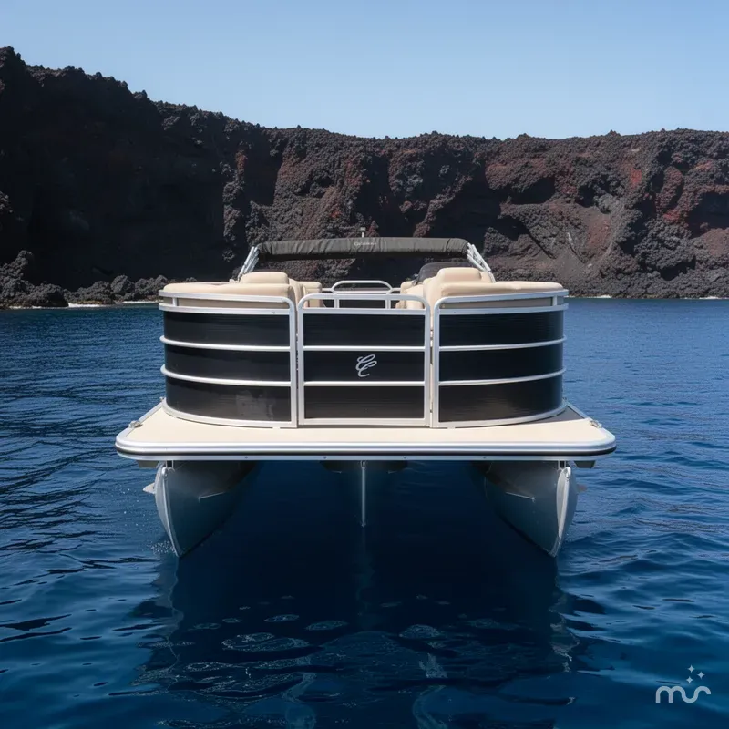 Slide: The Image of Cypress Cay SeaBreeze 210 Pontoon 115 Four Stroke Trailer 2016 - 3