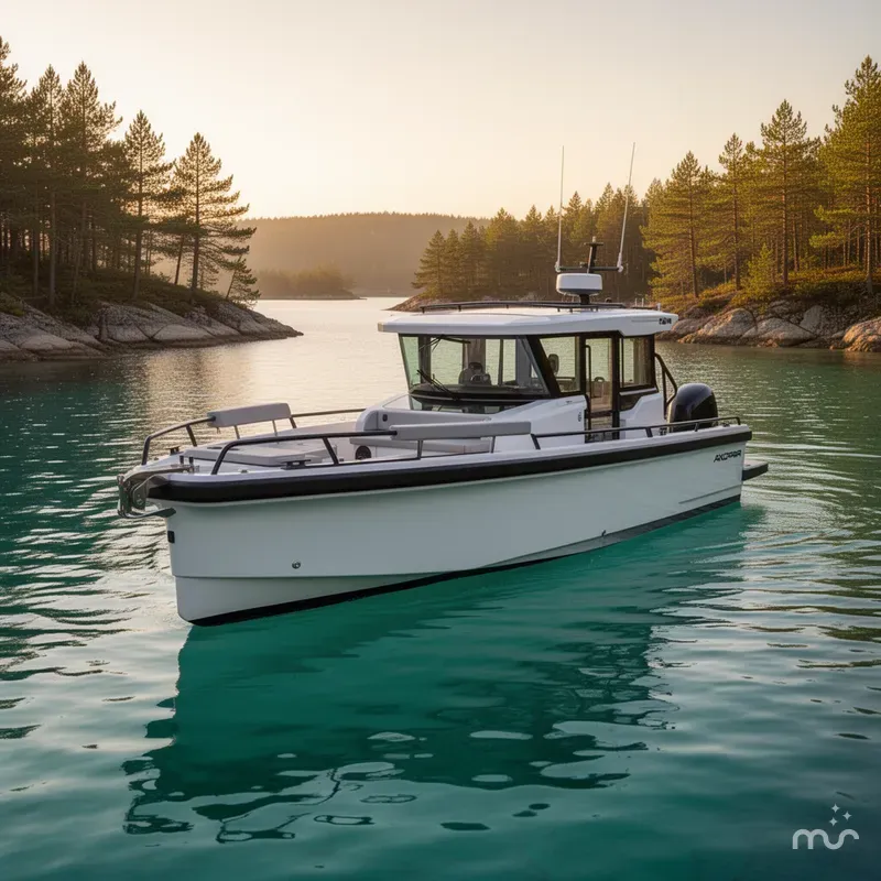 Slide: The Image of Axopar 29 XC Cross Cabin 2025 - 2