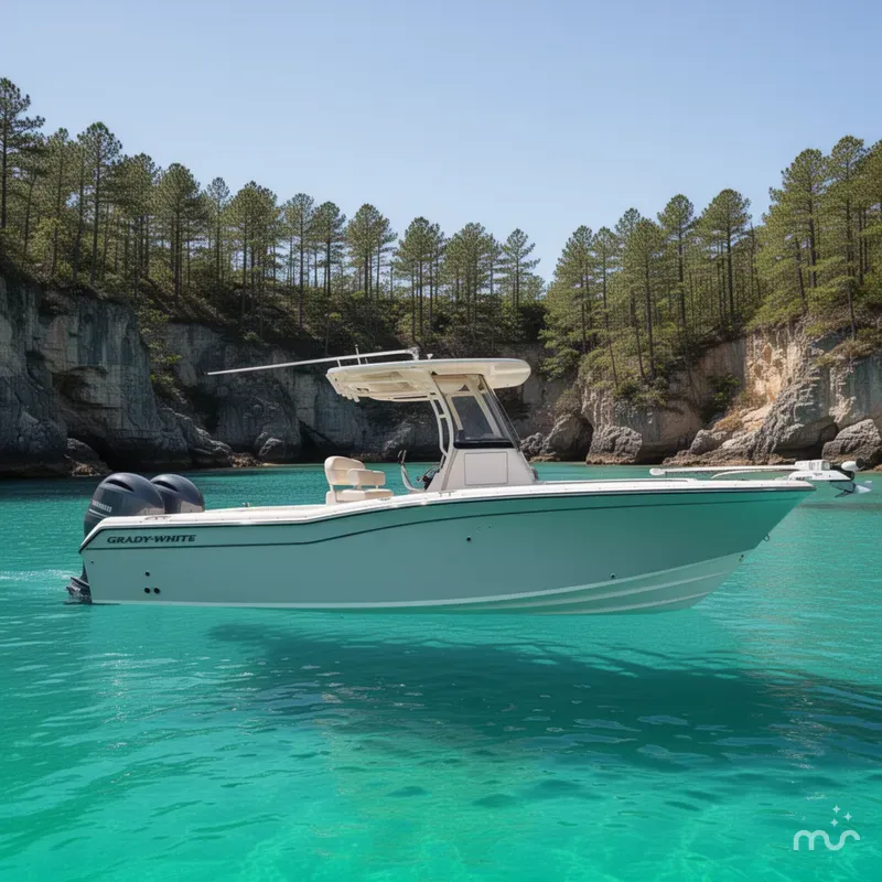 Slide: The Image of Grady-White Fisherman 257 2022 - 2