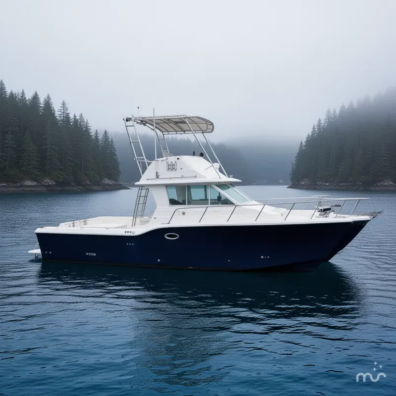 Slide: The Image of Baha Cruisers King Cat 34 2000 - 2