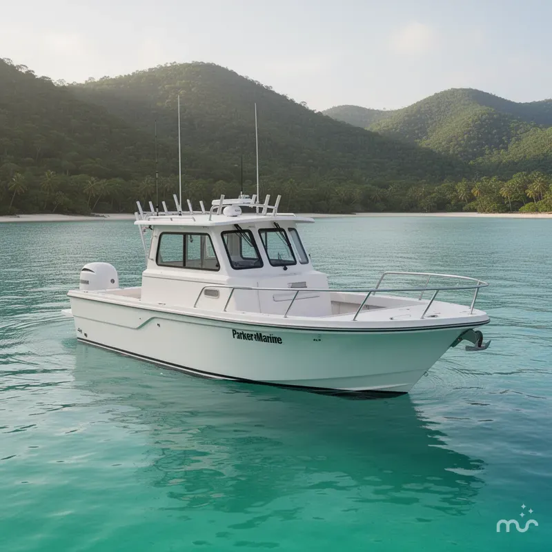 Slide: The Image of Parker Marine 227 Explorer 2026 - 2