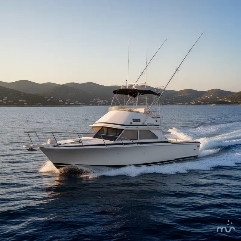 The Image of Bertram 28 Sport Fisherman 1987 - 0