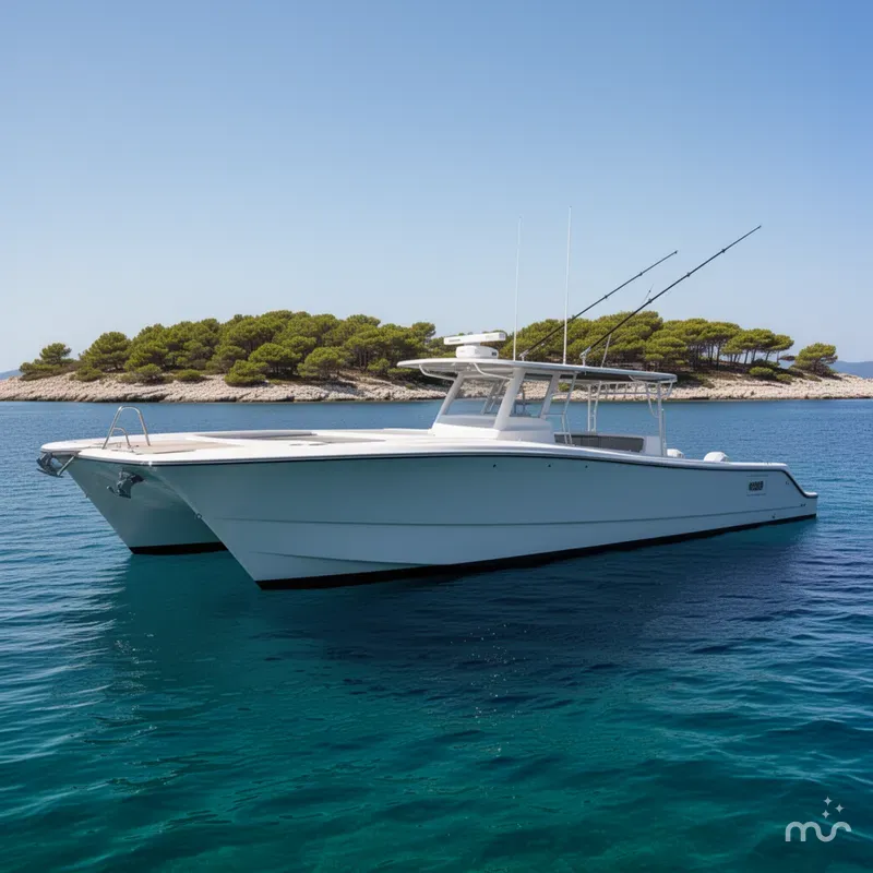 Slide: The Image of Invincible 46 Catamaran 2023 - 2