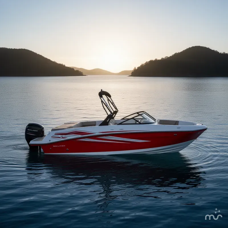 Slide: The Image of Bayliner VR6 Bowrider I/O 2026 - 2