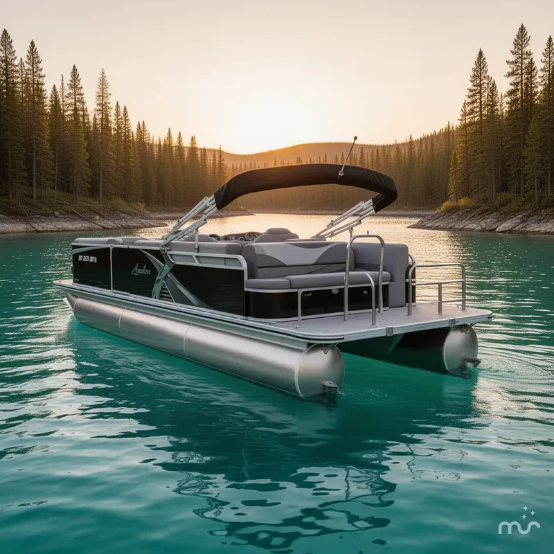 Slide: The Image of Avalon LSZ Cruise Rear Bench - 24' 2022 - 3