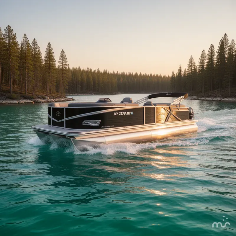 Slide: The Image of Avalon LSZ Cruise Rear Bench - 24' 2022 - 4