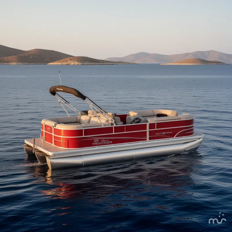 The Image of Sun Tracker Party Barge 22 DLX 2026 - 0