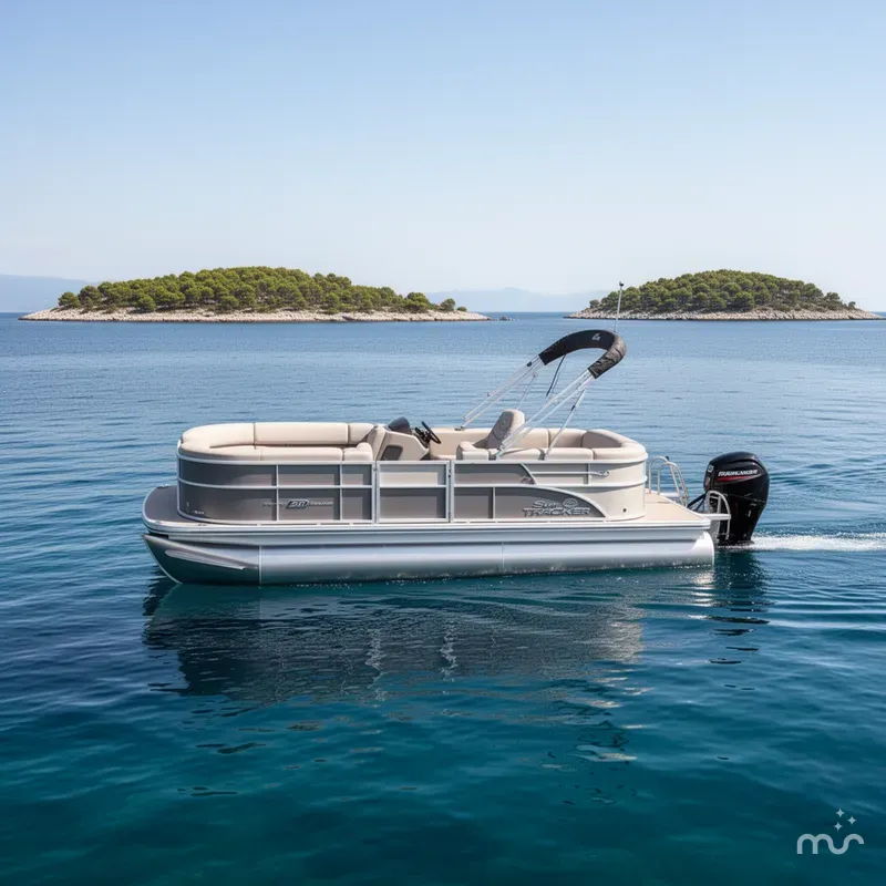 The Image of Sun Tracker Party Barge 20 DLX 2026 - 0