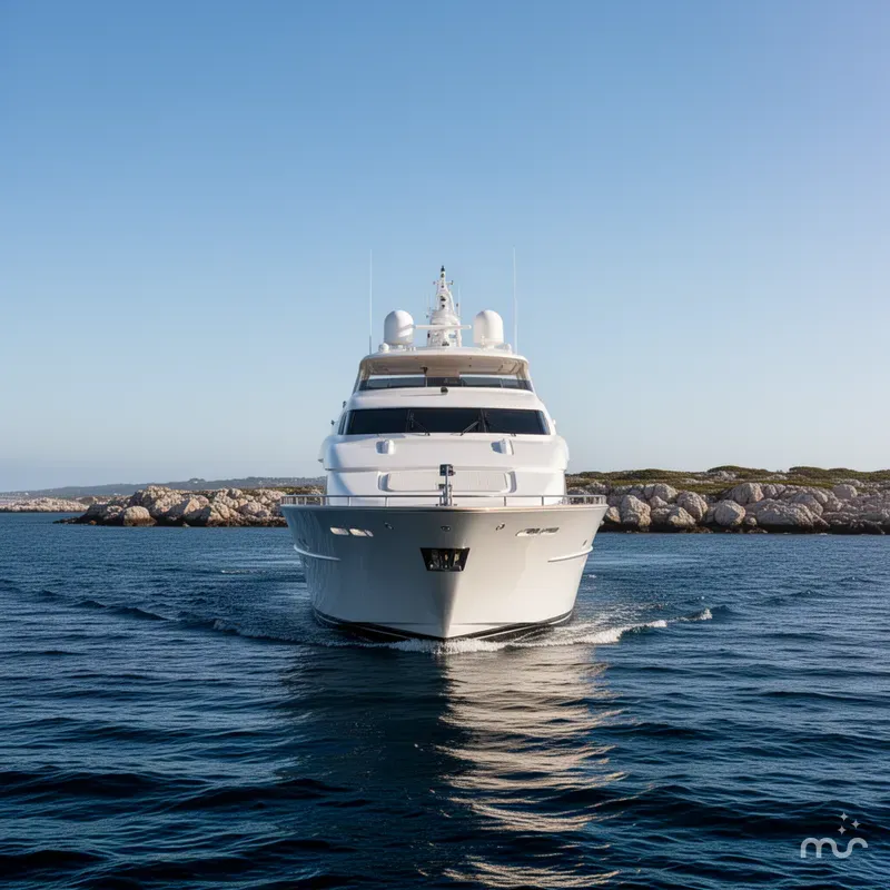 Slide: The Image of Lazzara Yachts 94 2001 - 1