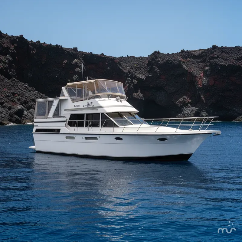 Slide: The Image of Marine Trader Transworld 39 Aft Cabin Trawler 1989 - 2