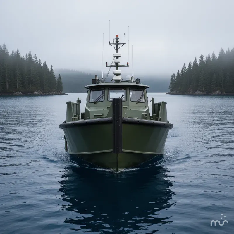 Slide: The Image of Fairey M2R Bridge Erection Boat 1998 - 1