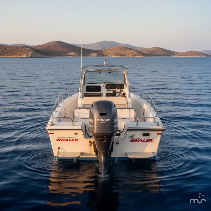 Slide: The Image of Boston Whaler OUTRAGE CUDDY 1990 - 3