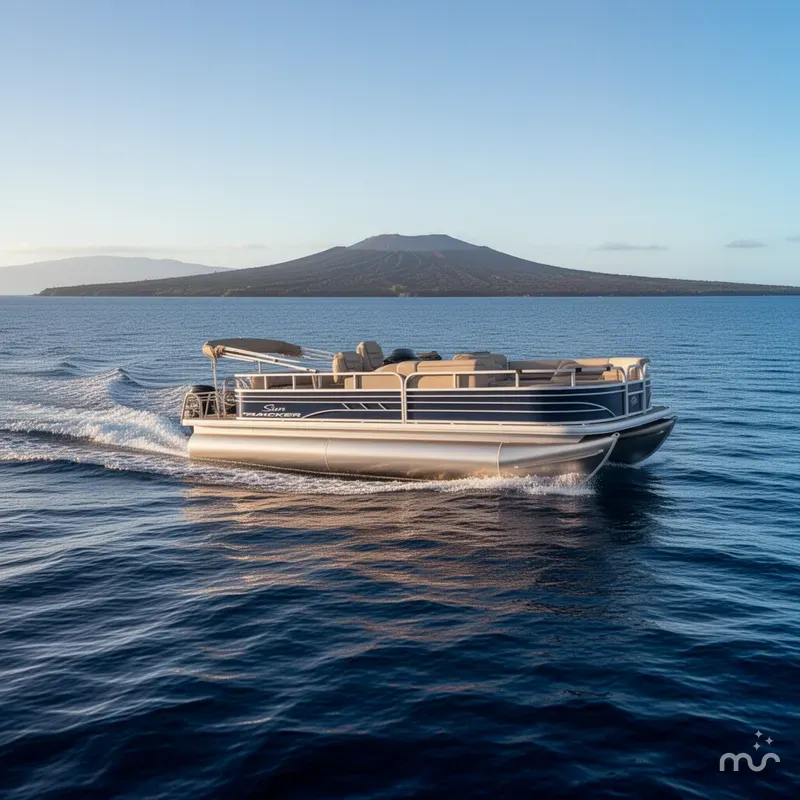 Slide: The Image of Sun Tracker Fishin' Barge 20 DLX 2023 - 4