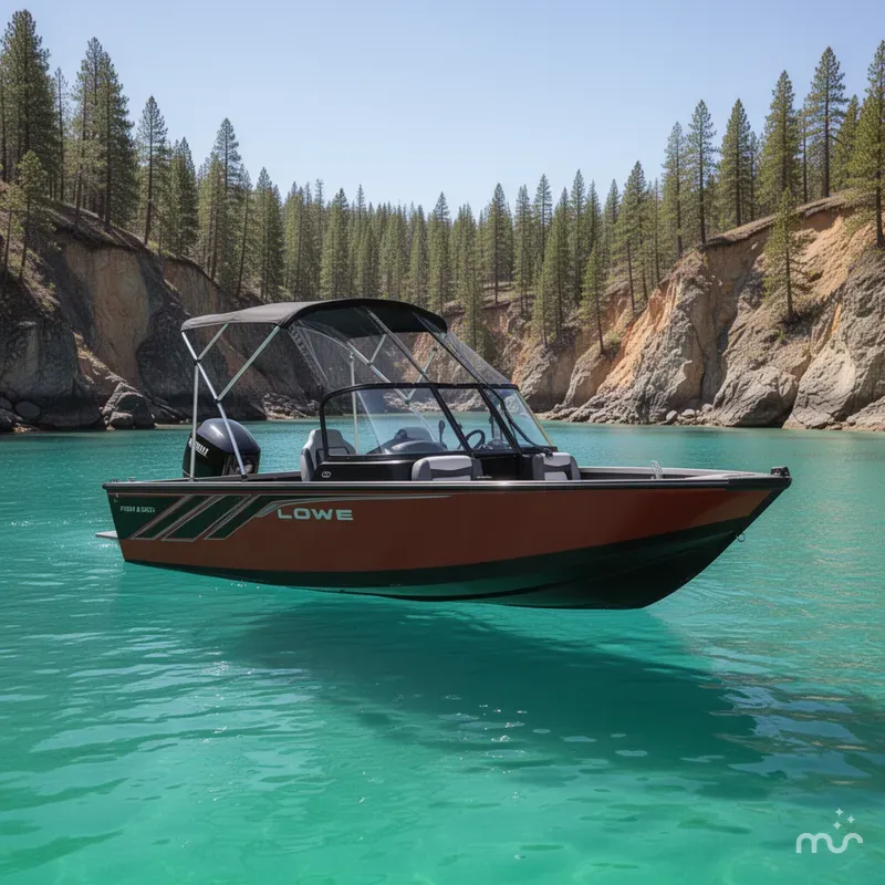 Slide: The Image of Lowe Fish & Ski 1700 2026 - 2