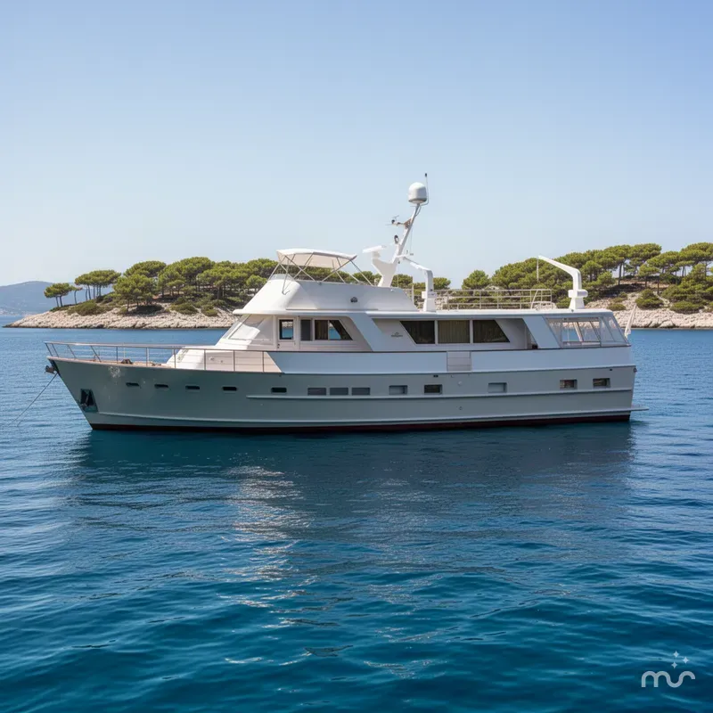 Slide: The Image of Burger 67 Motor Yacht 1974 - 2