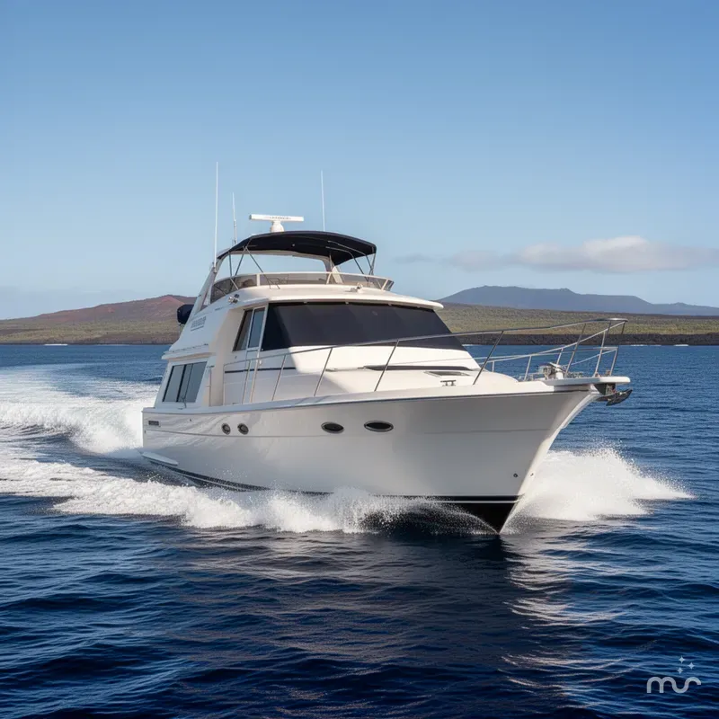 Slide: The Image of Meridian 490 Pilothouse 2005 - 2