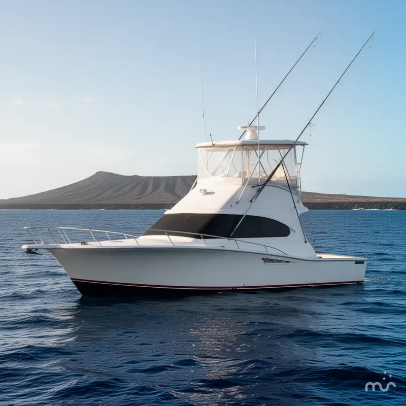 The Image of Luhrs Tournament 380 Convertible 1993 - 0