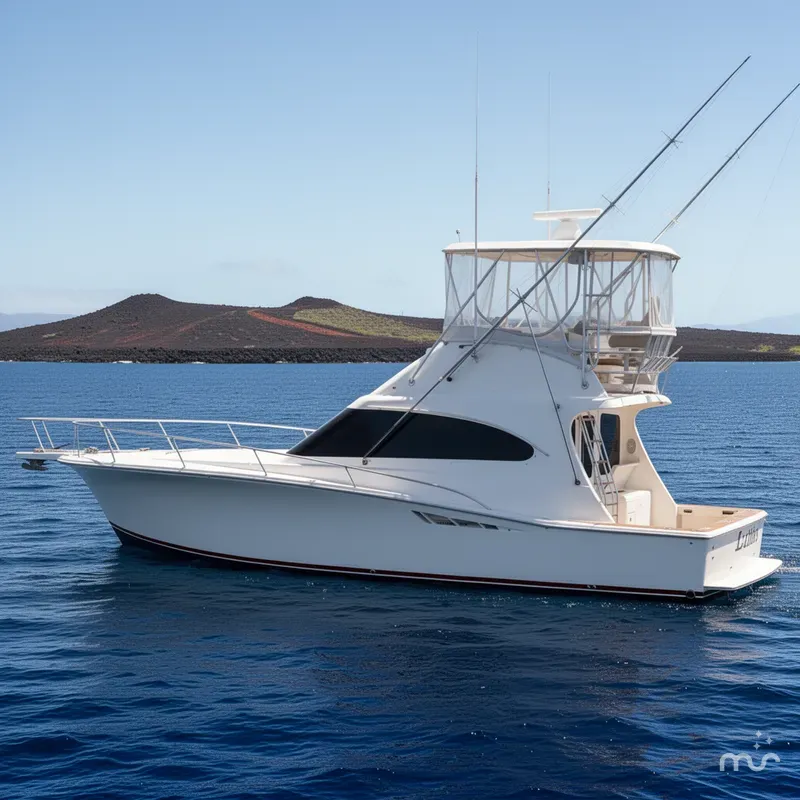 Slide: The Image of Luhrs Tournament 380 Convertible 1993 - 2