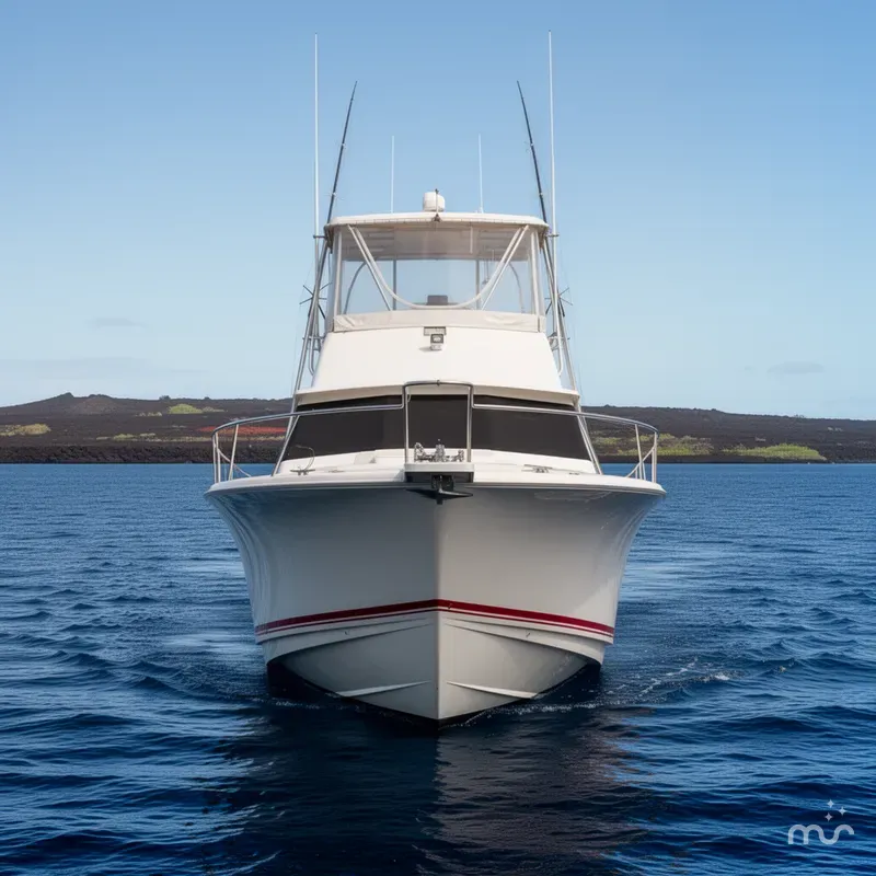 Slide: The Image of Luhrs Tournament 380 Convertible 1993 - 3