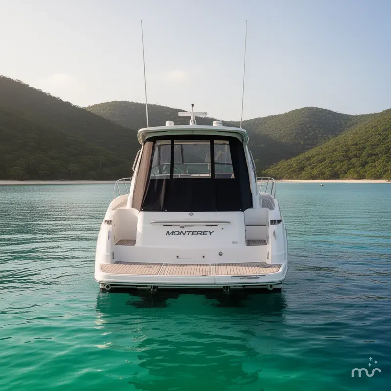 Slide: The Image of Monterey 335 Sport Yacht 2021 - 3