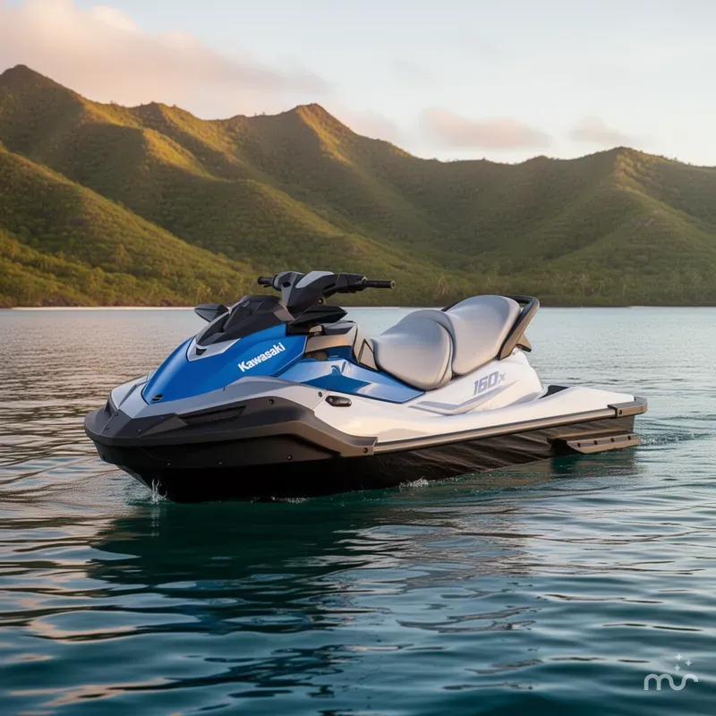 Slide: The Image of Kawasaki Jet Ski® STX® 160X 2026 - 2